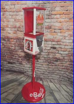 Coca cola memorabilia vintage candy machine gumball / nuts dispenser memorabilia