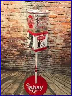 Coca cola vintage Northwestern gumball candy machine coke memorabilia game room