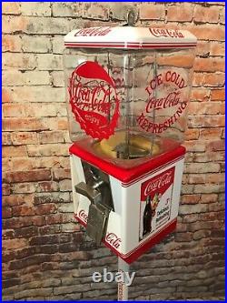 Coca cola vintage Northwestern gumball candy machine coke memorabilia game room