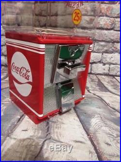 Coca cola vintage gumball machine candy machine Coke memorabilia novelty