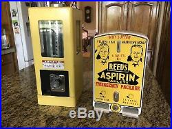 Collectible Vintage 1950s Yellow Kopper King Vending Gum Packages Machine