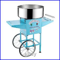 Commercial Cotton Candy Cart Machine Electric Vintage 1000 W Portable Quiet New