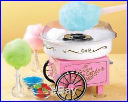 Cotton Candy Machine Maker Vintage Retro Carnival Kids Hard & Sugar Free Floss