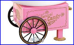 Cotton Candy Machine Maker Vintage Retro Carnival Kids Hard & Sugar Free Floss