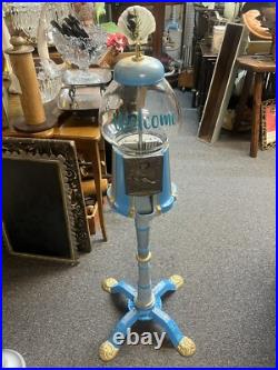 Custom Painted Original Carousel King Vintage Gumball Machine