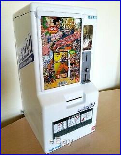Distributeur cartes dragon ball vintage année 90 rare vending machine bandai