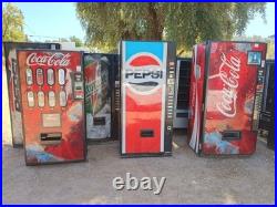 Dixie Narco 8 select Soda Drink Vending Machine Vintage Pepsi