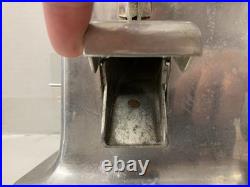 Duplex Log Cabin 1c Peanut-Candy Dispenser 1930s Penny-Antique Vintage-VERY RARE
