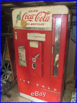 Early Vintage Coke Machine Vendo 110 Vt1b Model Xhiic