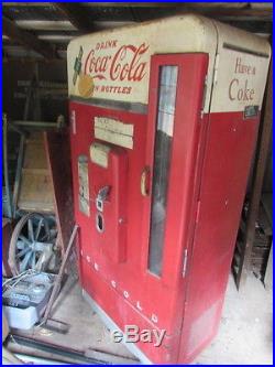 Early Vintage Coke Machine Vendo 110 Vt1b Model Xhiic