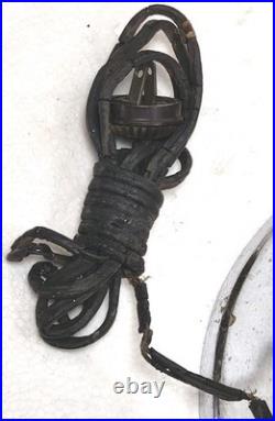 Early Vtg Peerless Get'Em Hot 5 Cent Coin Op Peanut Vending Dispenser Machine