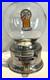 Ford Gum Ball Machine Penny Glass Silver 1 One Cent Globe Excellent Vintage 1940