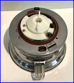 Ford Gum Ball Machine Penny Glass Silver 1 One Cent Globe Excellent Vintage 1940