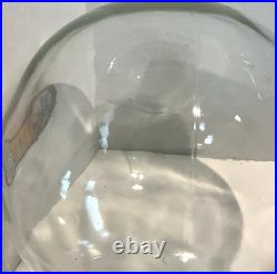 Ford Gum Ball Machine Penny Glass Silver 1 One Cent Globe Excellent Vintage 1940