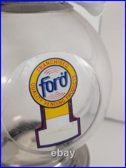 Ford Gum Candy Dispener Machine! Vintage, Quality Vending Products, Franchised