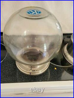 Ford Gumball Machine 10 Cent Vintage Glass Globe