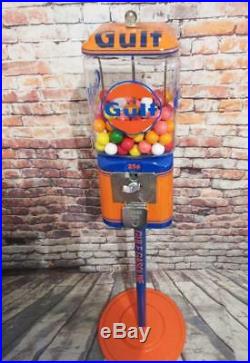 Gulf gas vintage Acorn gumball machine candy machine bar man cave accessories