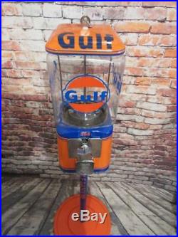 Gulf gas vintage Acorn gumball machine candy machine bar man cave accessories