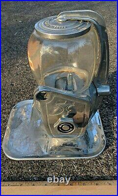 Gum Ball / Peanut Machine 40's Atlas Bantam Countertop Rare Original Chrome