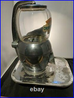 Gum Ball / Peanut Machine 40's Atlas Bantam Countertop Rare Original Chrome