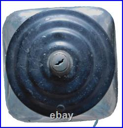 Gumball Machine 1 cent Vintage 1950's Locked NO KEY USA Made Original Glass Top