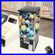 Gumball Machine 360 Rotation Vending Coin Bank Vintage Candy Dispenser Black
