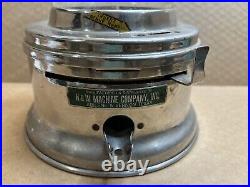 Gumball Machine Ford 1 Cent Vintage Glass Globe 1 penny H & W Machine Company