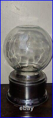 Gumball Machine Ford 1 Cent Vintage Glass Globe 1 penny Machine
