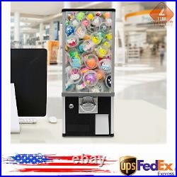 Gumball Machine Vending Coin Bank Vintage Candy Dispenser, Black