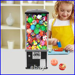 Gumball Machine Vending Coin Bank Vintage Candy Dispenser, Black
