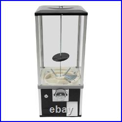 Gumball Machine Vending Coin Bank Vintage Candy Dispenser, Black