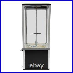 Gumball Machine Vending Coin Bank Vintage Candy Dispenser, Black
