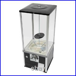 Gumball Machine Vending Coin Bank Vintage Candy Dispenser, Black