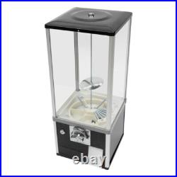 Gumball Machine Vending Coin Bank Vintage Candy Dispenser, Black