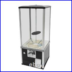 Gumball Machine Vending Coin Bank Vintage Candy Dispenser, Black