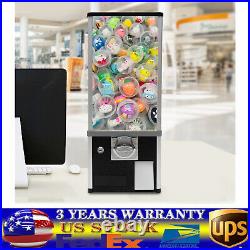 Gumball Machine Vending Coin Bank Vintage Candy Dispenser, Black NEW US