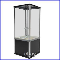 Gumball Machine Vending Coin Bank Vintage Candy Dispenser, Black New