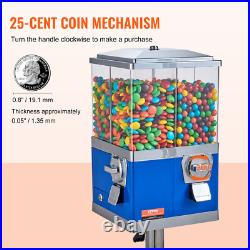 Gumball Machine with Stand Vending Coin Bank Vintage Candy Dispenser Bule