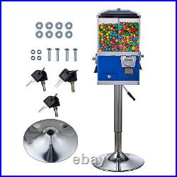 Gumball Machine with Stand Vending Coin Bank Vintage Candy Dispenser Bule
