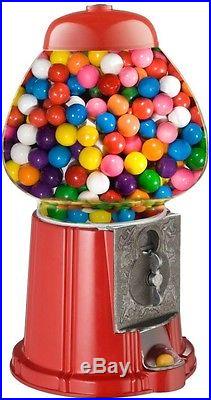 Gumball Machine with Stand Vintage Bubble Gum Globe Glass Candy Bank Nuts Coins