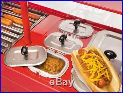Hot Dog Vending Cart Mobile Concession Food Kiosk Carnival Vintage Commercial