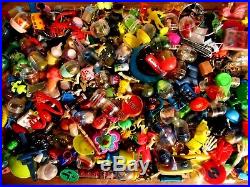 Huge 1500+ Pc Lot Vtg Cracker Jack/gumball/dime Store Charms/prizes/toys 1930-70