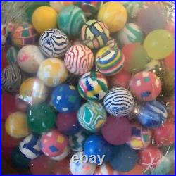 Huge Bulk Lot Of 1500 VINTAGE Vending Machine Bouncy Balls Rubber