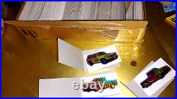 Huge Lot Of 1998 Brand Imports Vending Machine Prism Stickers Box Lot Vintage