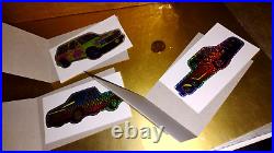 Huge Lot Of 1998 Brand Imports Vending Machine Prism Stickers Box Lot Vintage