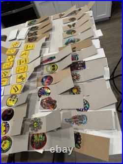 Huge Vintage 90s Holographic Sticker Lot Vending Machine Prism Stickers (100+)