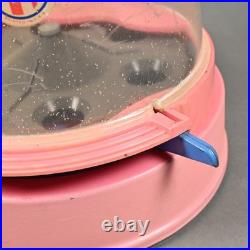 Jaw Teasers Gum Ball Machine Dispenser Rare PINK Vintage