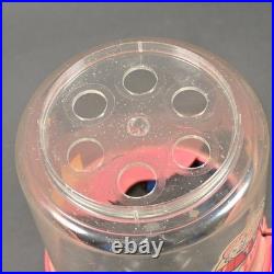Jaw Teasers Gum Ball Machine Dispenser Rare PINK Vintage