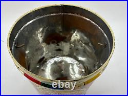 Jaw Teasers breaker Gumball machine candy store tin litho pail can clown Vintage