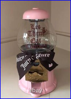 Juicy Couture Gumball Machine 11 Pink & Gold Let Them Eat Couture VTG RARE